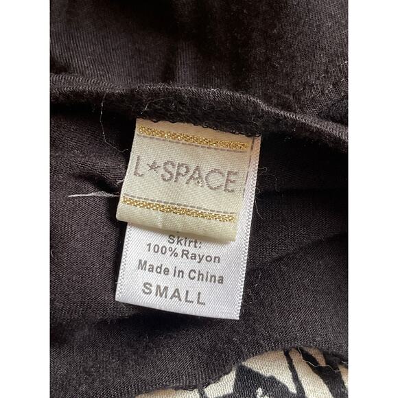 L*Space Ivory Coast Sleeveless Cutout Maxi Dress Black Small - Picture 10 of 10